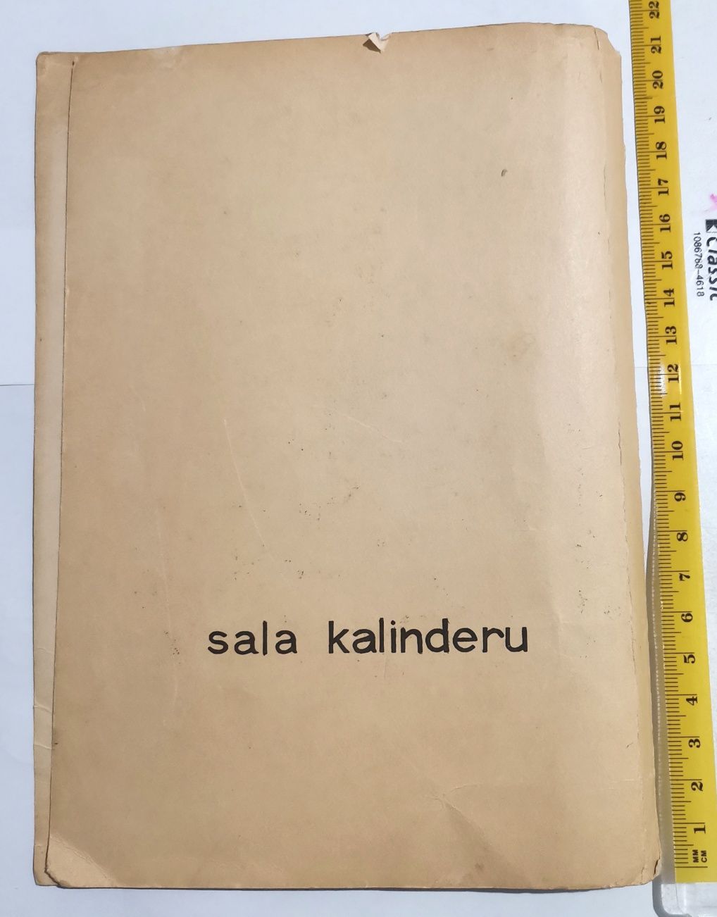 Ioan Ganju 1969 Invitație la Expoziția Pictura grafica Sala Kalinderu