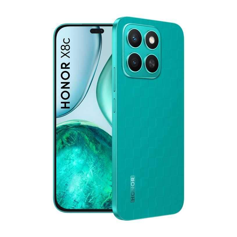 Смартфон GSM HONOR X8C GREEN 6.70 ", 256 GB, RAM 8 GB, 108+5 MP