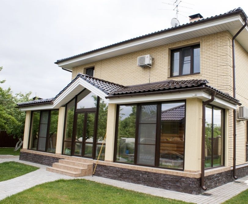 Пластиковые, алюминиевые окна