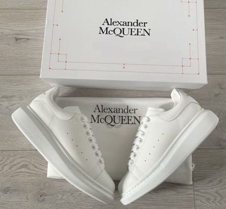 Adidași Alexander McQueen din piele naturală, unisex