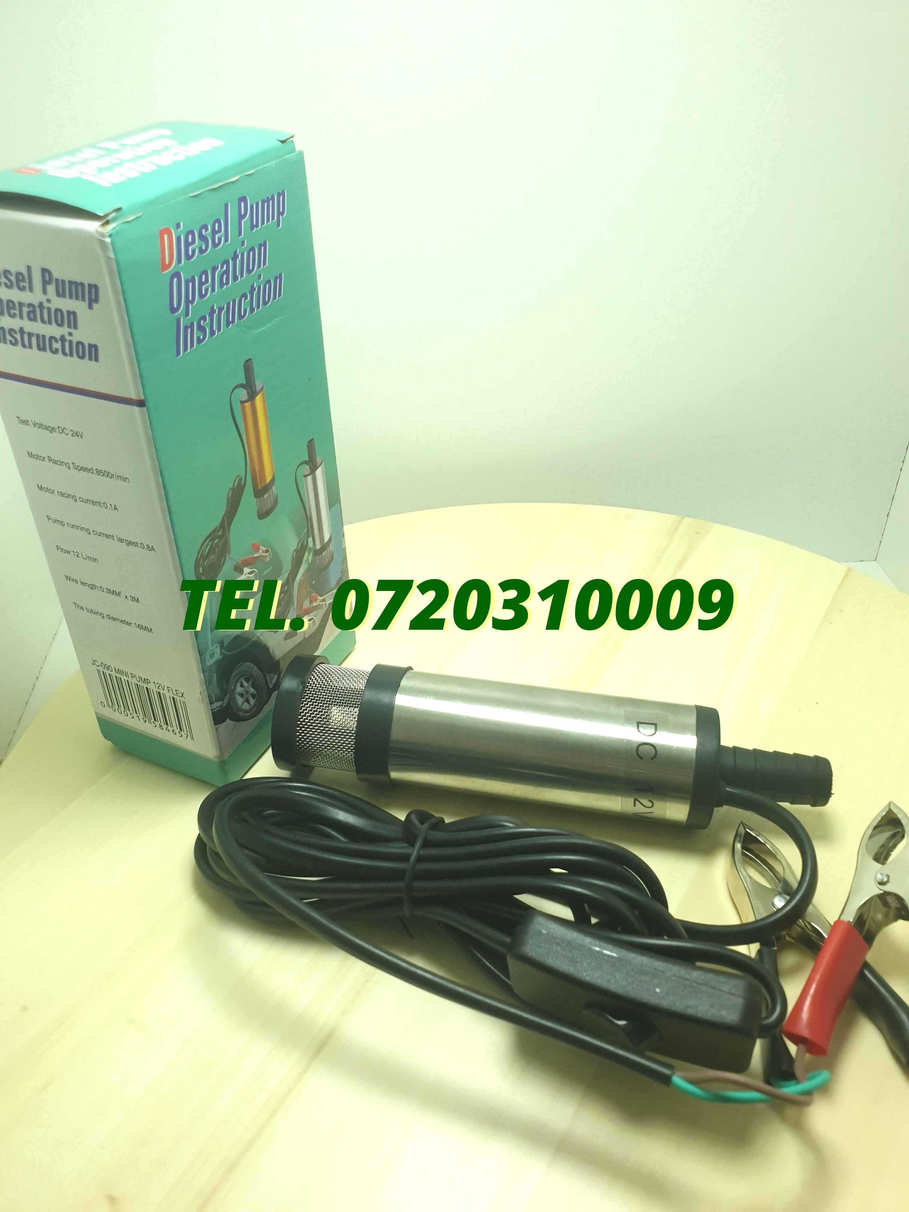 Pompa Lichide Alimentare 12v Sumersibila