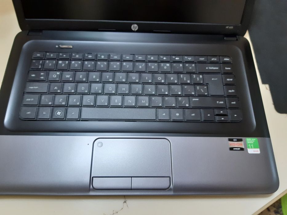 Лаптоп НР 655 АМД Е 1-1200 2GB DDR 320 GB HDD5400RPM не е използван