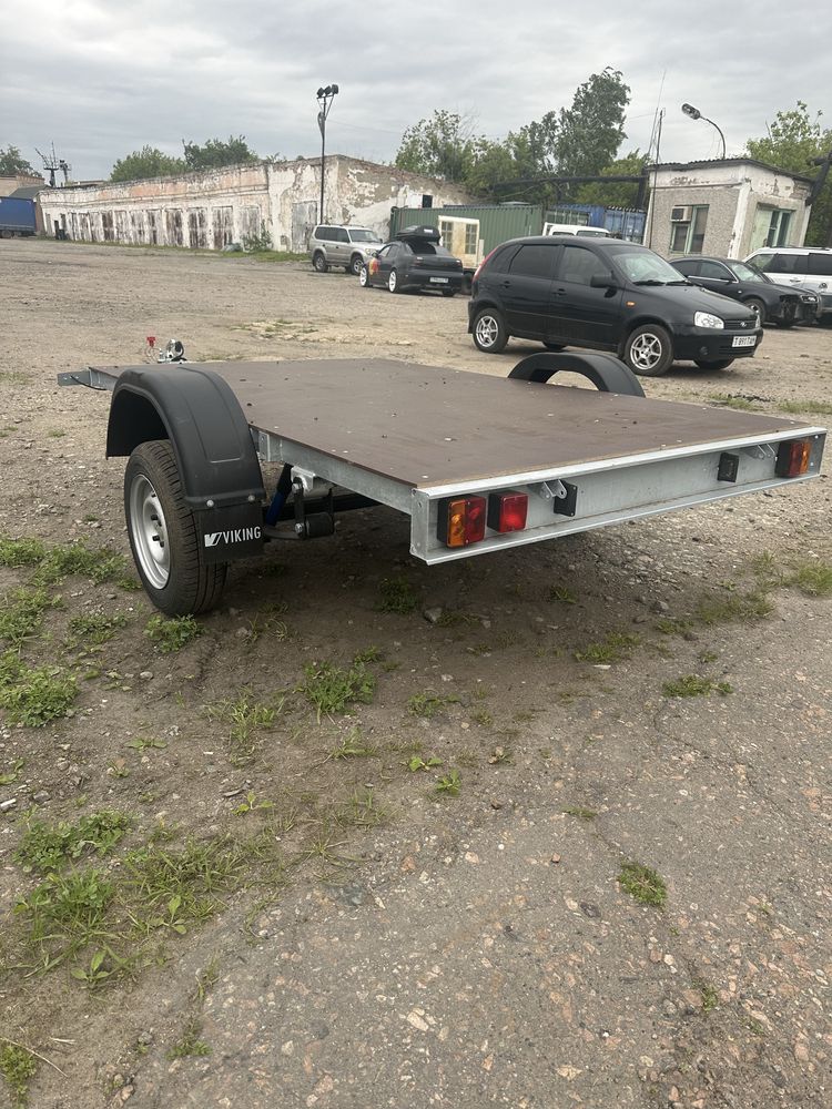 Прицепы платформа одноосная и двухосная