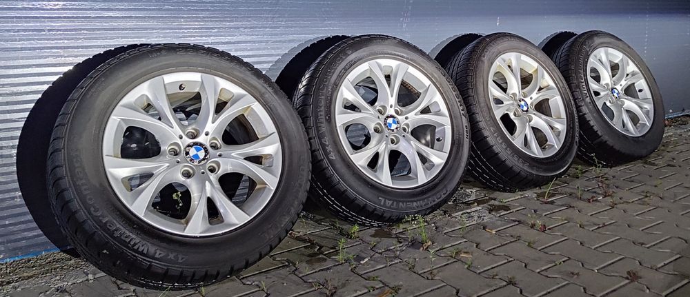 Roți 17” BMW X3 cu anvelope iarnă Continental

---

T