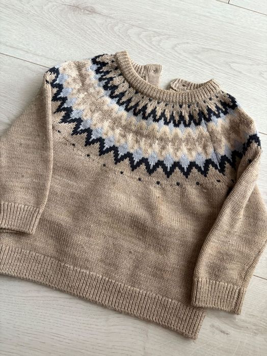 Pulover lana H&M Adorables marime 74