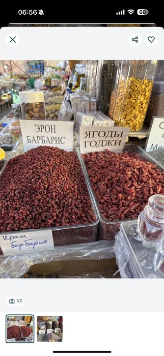 Иранский красные барбарис