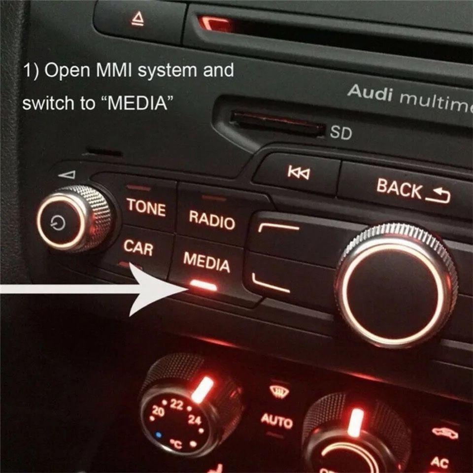 Cablu adaptor AMI MMI Audi 2G music interface la Bluetooth si USB