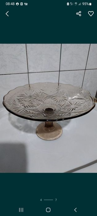 Ляганы керамические, чайник б/у, три пиалы. 10 000 и Фруктовница