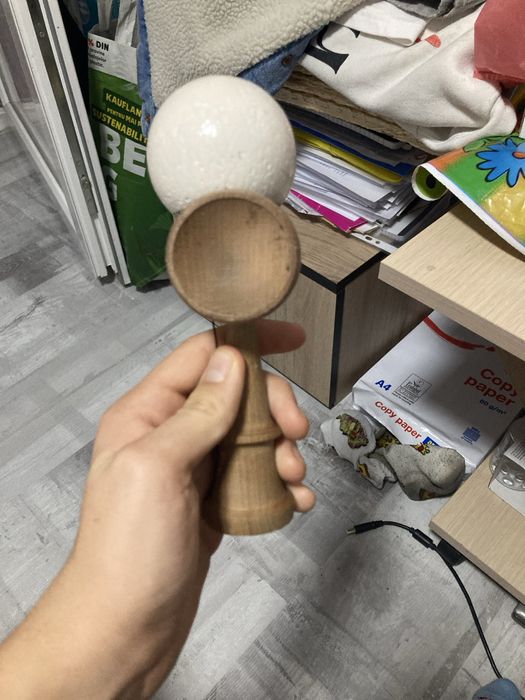 Kendama krom sticky clear