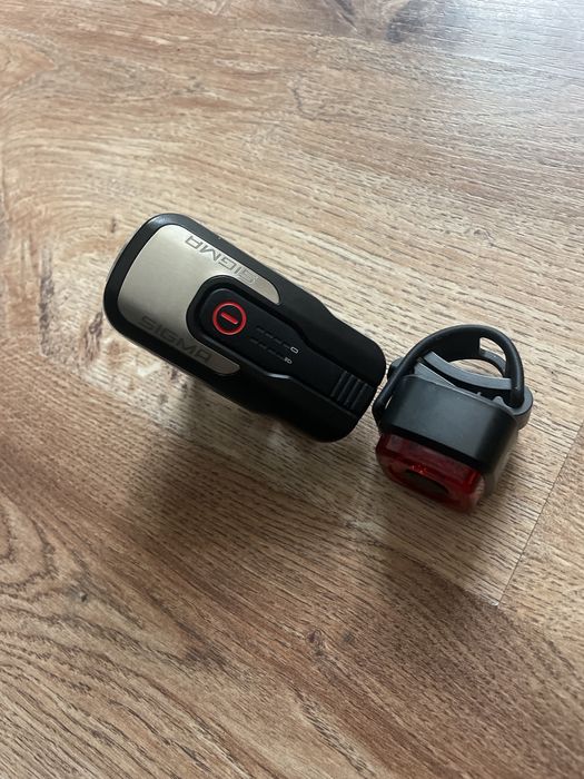 Чисто нов Фар за велосипед Sigma Aura 80 + Лед стоп