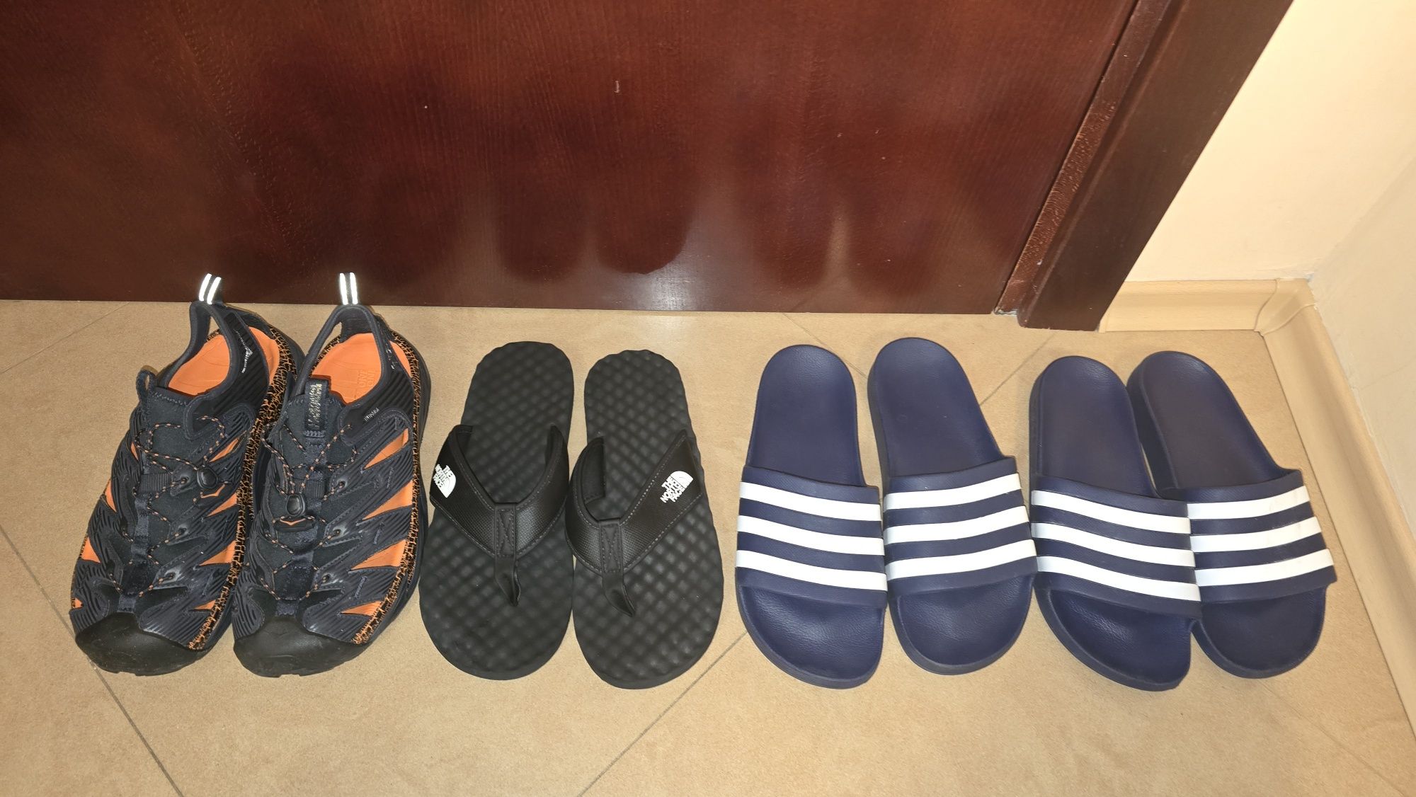 Мъжки чехли и сандали Adidas, TheNorth Face, Hoka