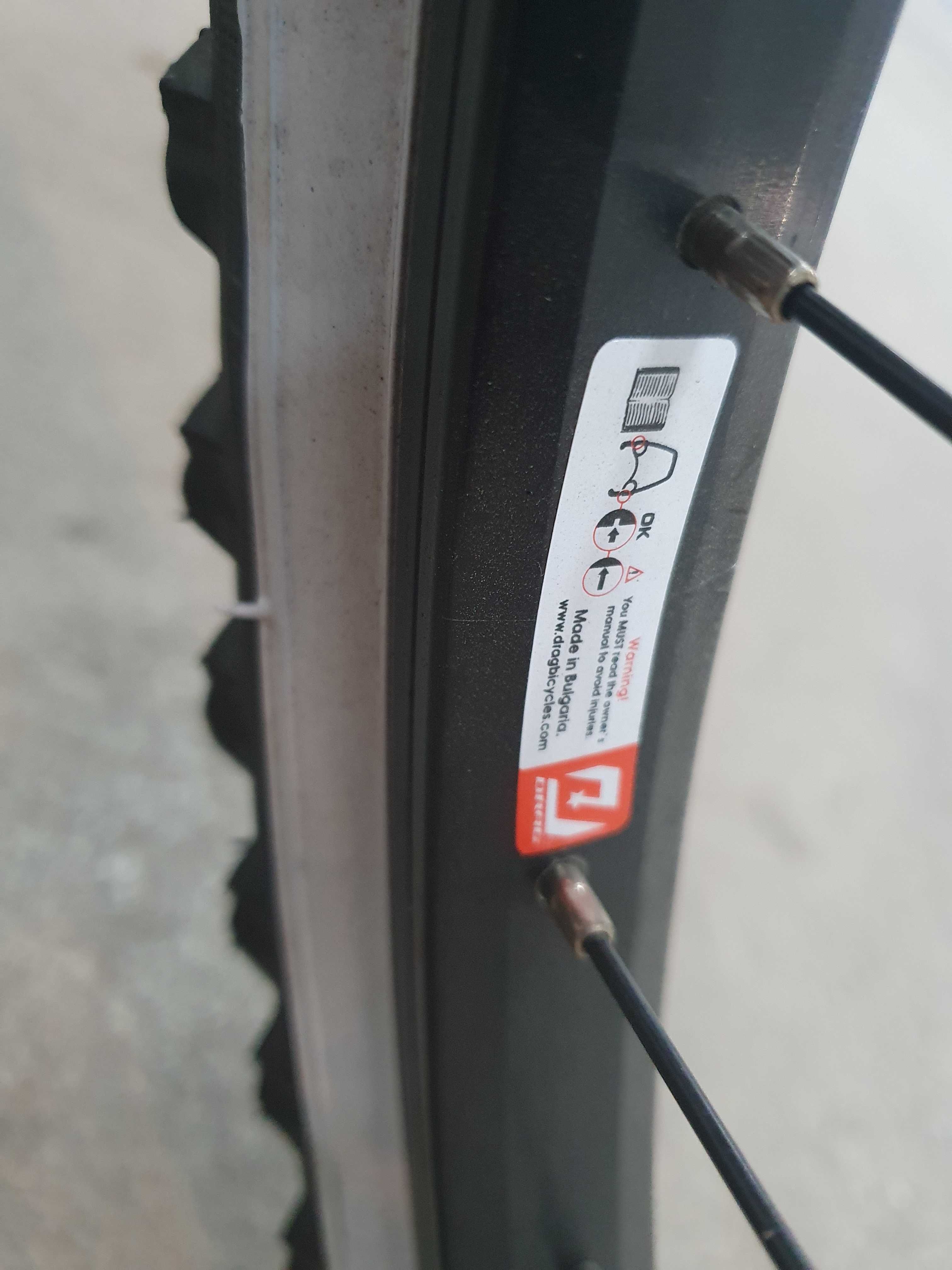 Детски велосипед Drag 24 Hardy JR червен