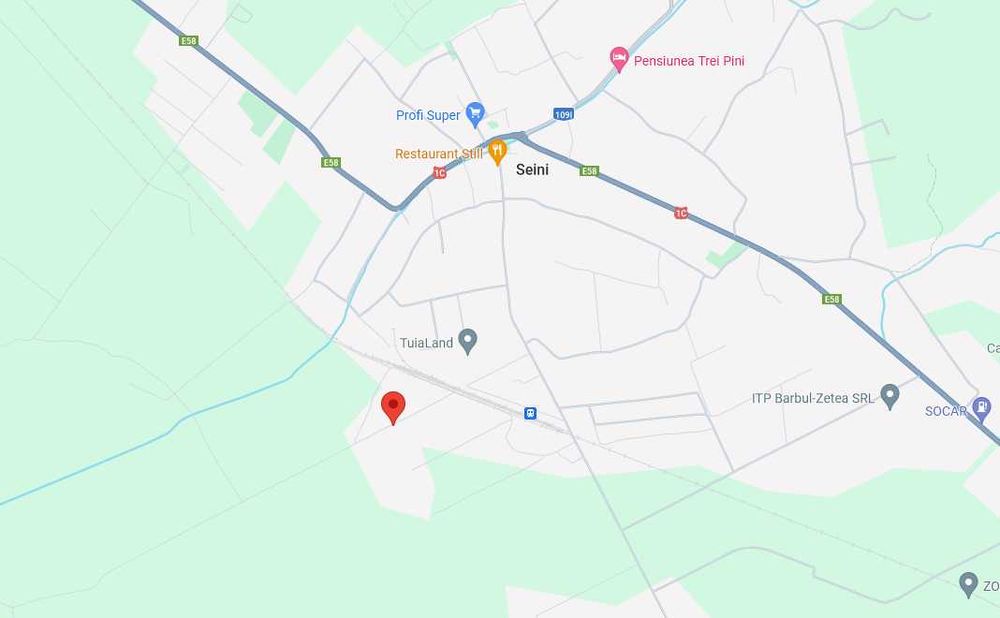 Vand teren in orasul Seini, jud. Maramures