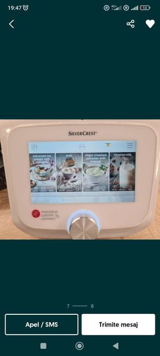Robot de bucătărie monsieur cuisine(thermomix)