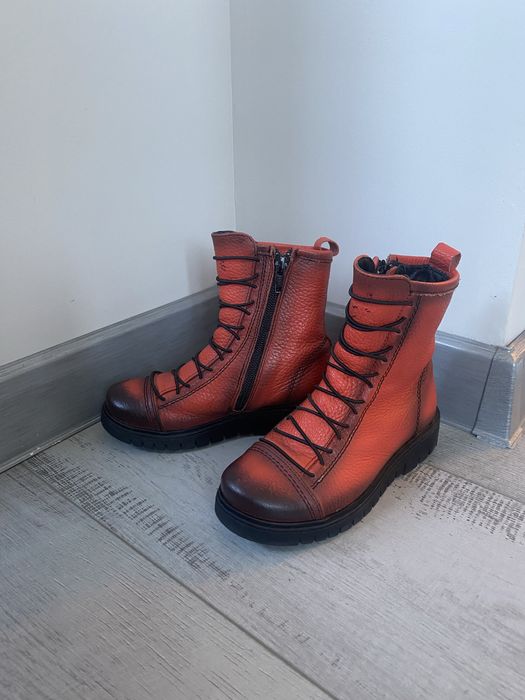 Зимни детски ботуши 29 номер естествена кожа