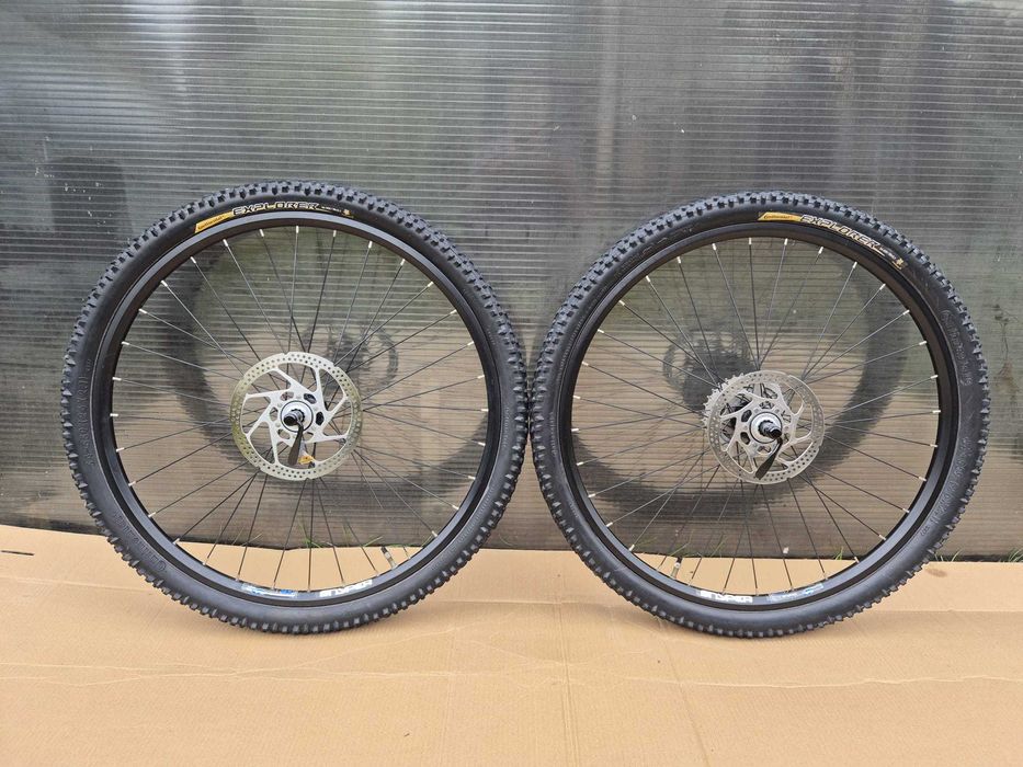 Roti MTB Rigida Snyper, 26inch, disc, caseta Shimano 9 pinioane