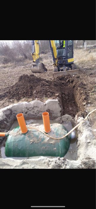 Fose septice ecologice,excavari nivelari,agregate