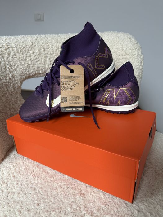 Ghete sintetic Nike Zoom Mercurial Superfly 10 Academy Kylian Mbappé