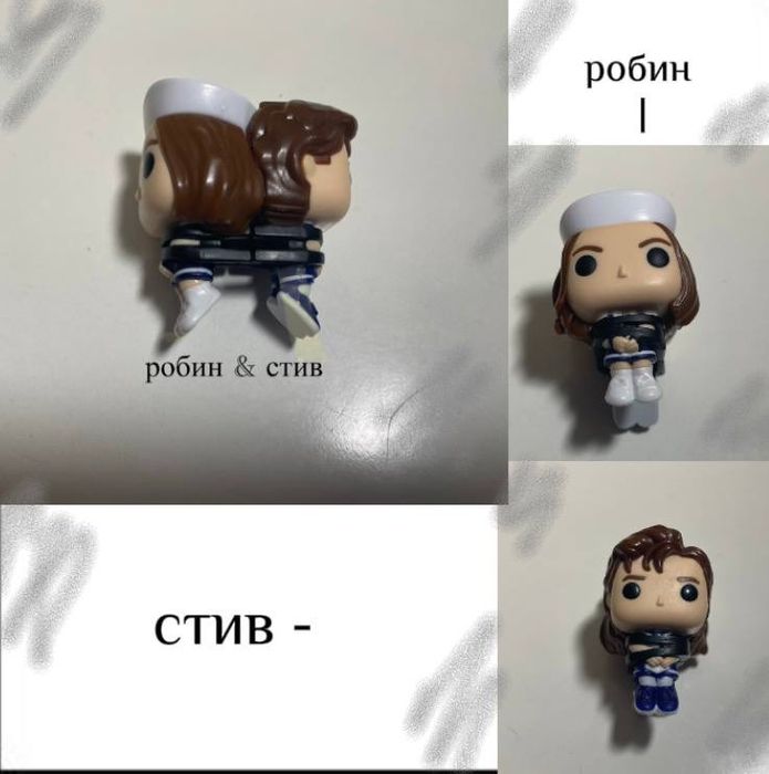 Фигурки киндер joy «Очень странные дела»