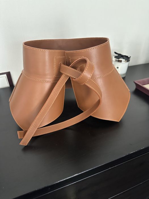 Пояс-баска из натуральной кожи