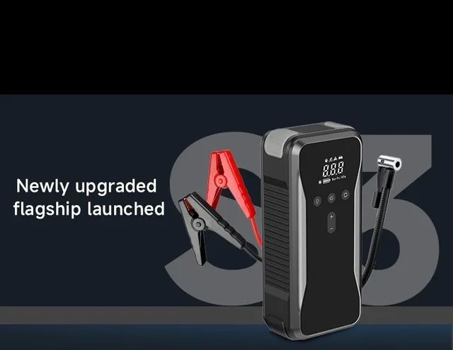 БЕПУЛ Доставка,Пусковое устройство с воздушным компрессором+Powerbank