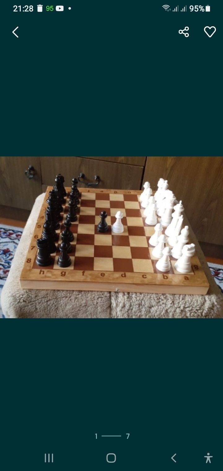 Продам- новые Шахматы с шашками - Производство Россия - фирмы- Ладья !