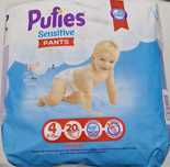 4+2 gratis Pufies pants 20 buc(120 buc)