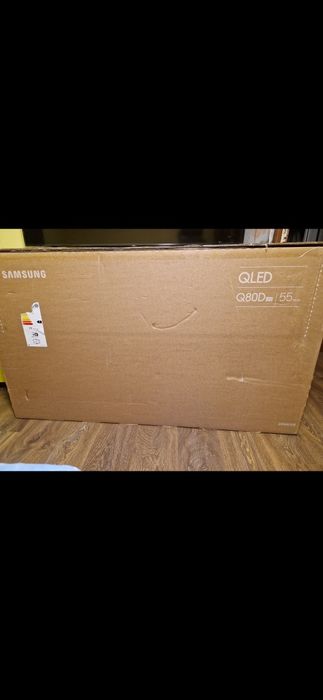 Televizor NOU Samsung GQ55Q80DATXZG QLED TV, 139 cm, 4K, UHD