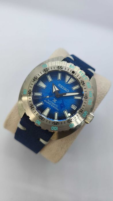 Ceas automatic Seiko modificat, in stil 300T
