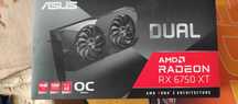 Видео карта ASUS RADEON RX 6750 XT с гаранция