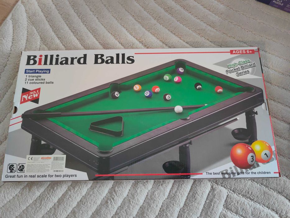 Joc de Biliard pentru Copii Action One, 51 x 31 x 9.5cm