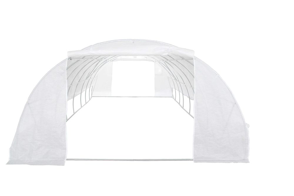 Оранжерия 8*4 метра, усилена, с две врати