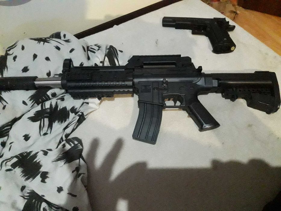 Airsoft Спрингов Автомат Colt M4 , 6mm caliber