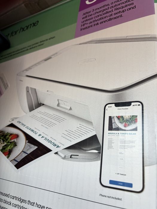 Imprimanta inkjet color HP DeskJet 2810e Wireless