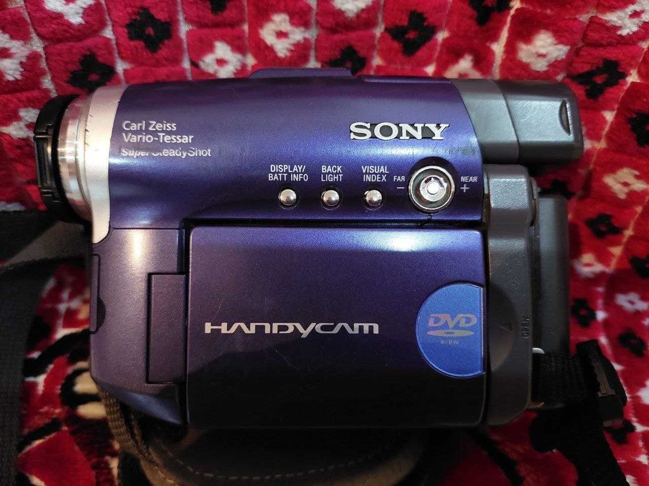 видеокамера sony на двд дисках