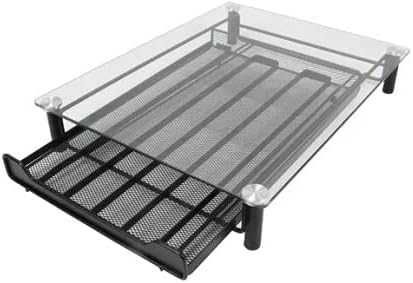 Suport capsule cafea Marco Paul, sertar cu blat din sticla