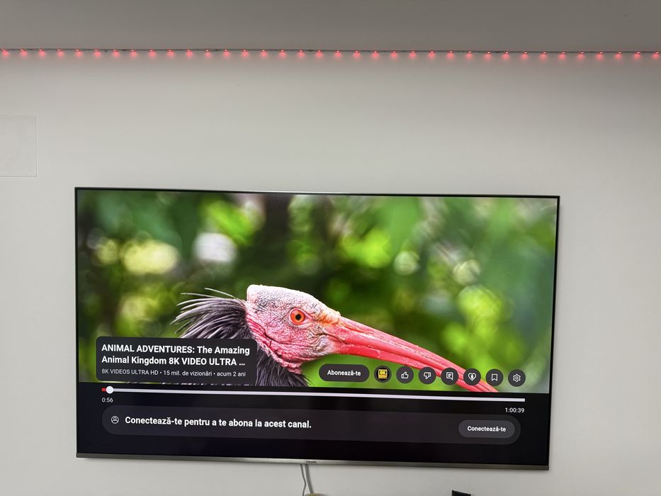 Televizor smart Samsung 55” 140 Cm 4K
