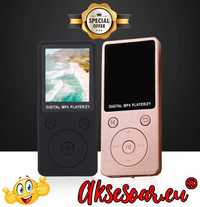 Портативен MP4 музикален плейър HD екран музика USB MP3 Player плеър