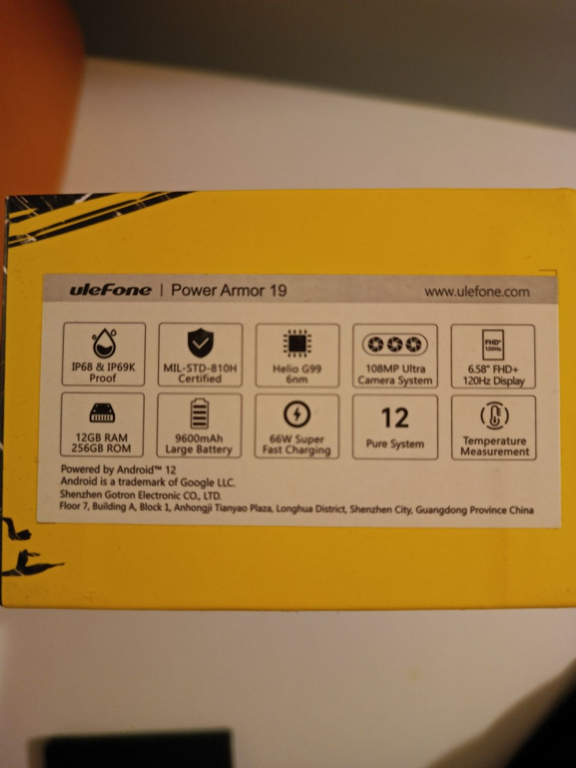 Ulefone Power Armor 19