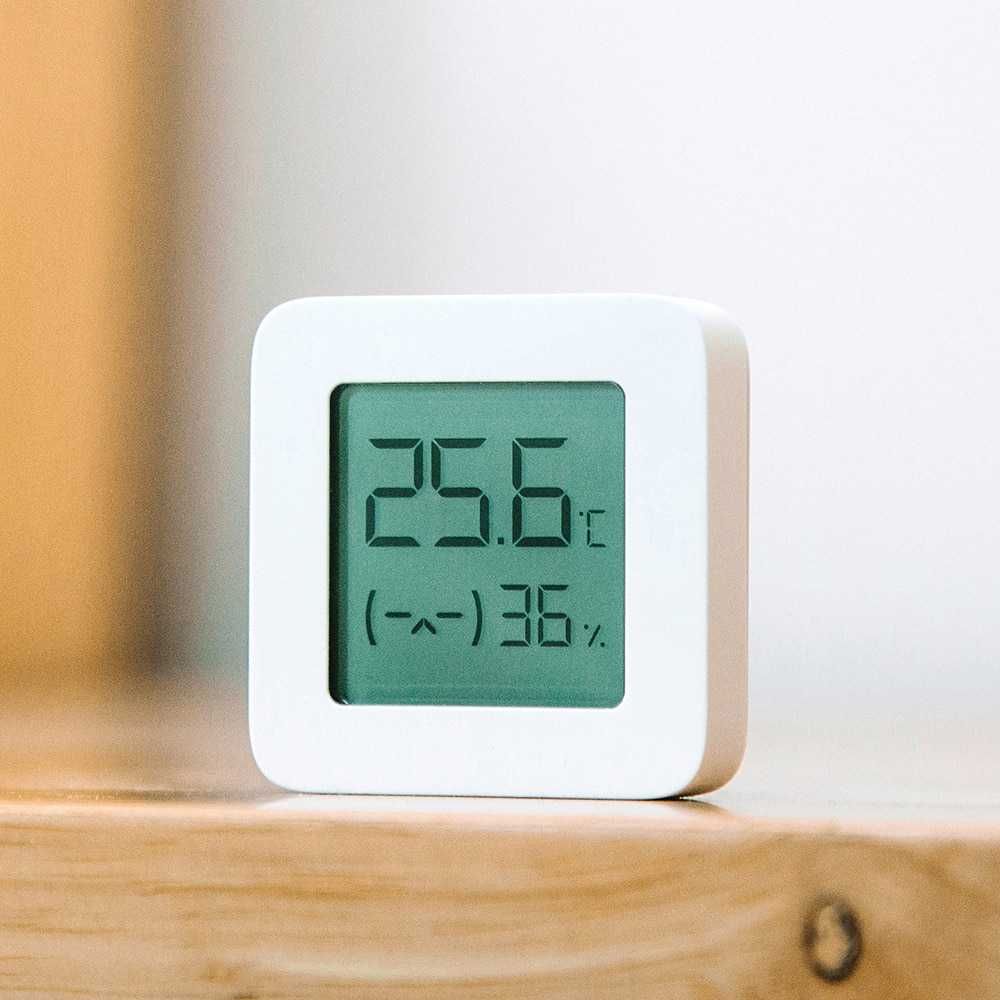 Датчик Xiaomi Mi Temperature & Humidity 2 LYWSD03MMC — белый