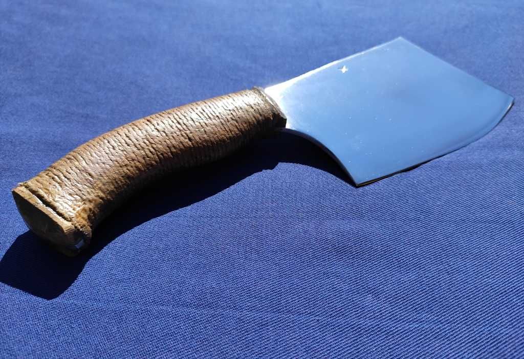 Ръчно изработен нож / сатър - неръждаема стомана