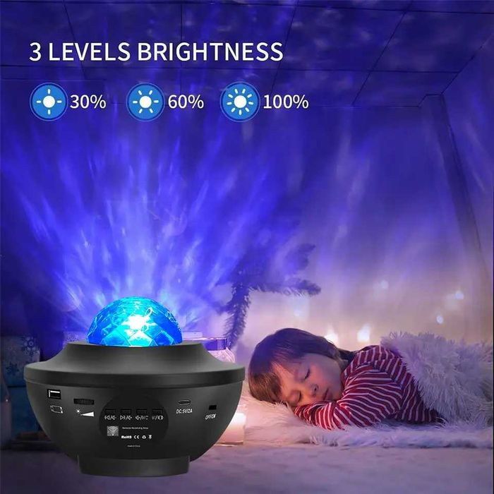 LED Проектор Звездно Небе Галактика