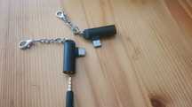 Адаптер USB C към 3.5мм жак