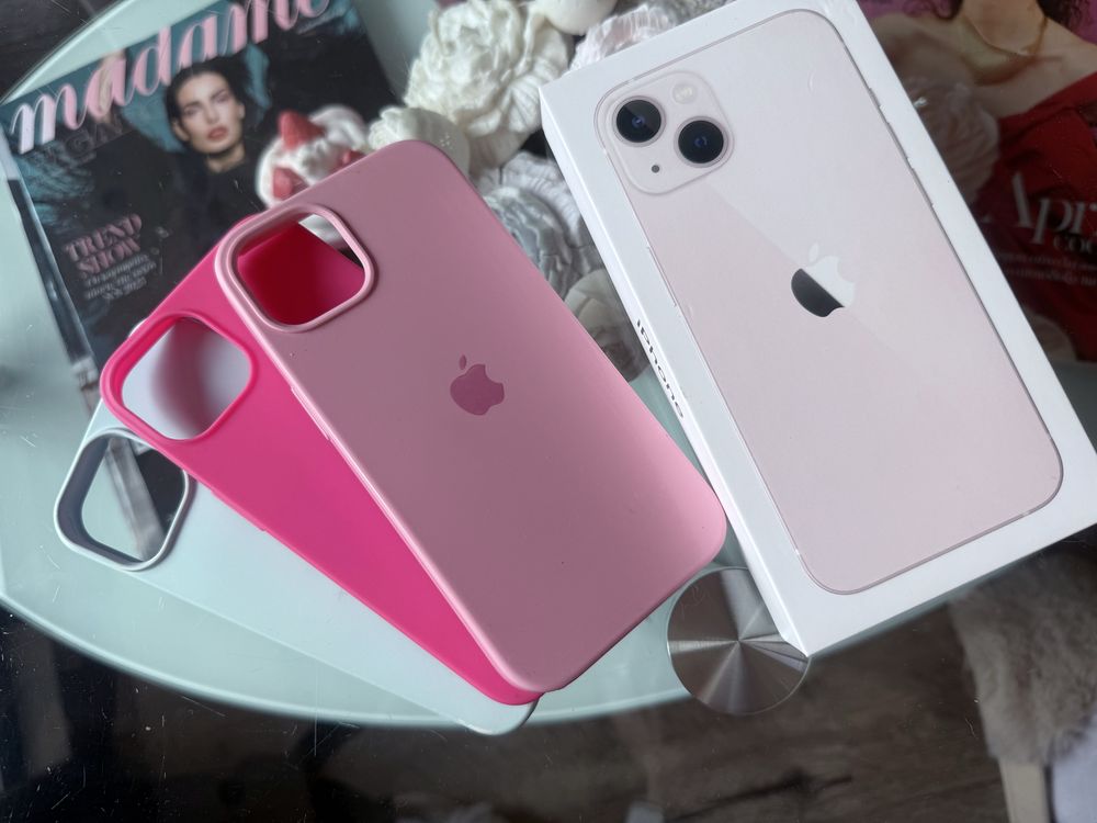 Apple iPhone 13 , 128GB , PINK – Перфектно състояние. Като нов!