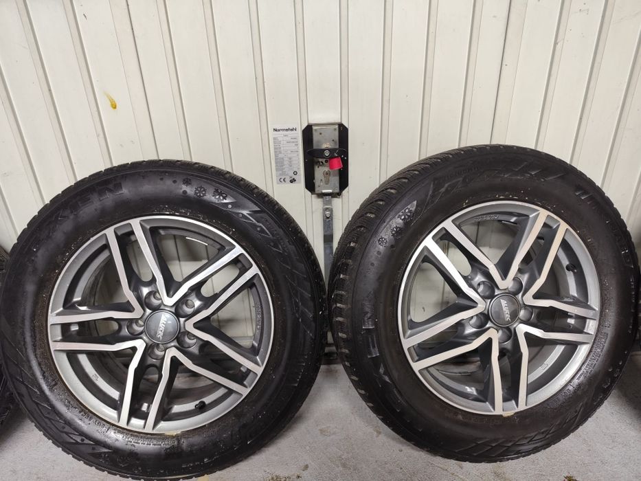 Jante Roti Duster 5×114,3 r16 6,5 j Et 38 Alutec noi + anvelope iarna