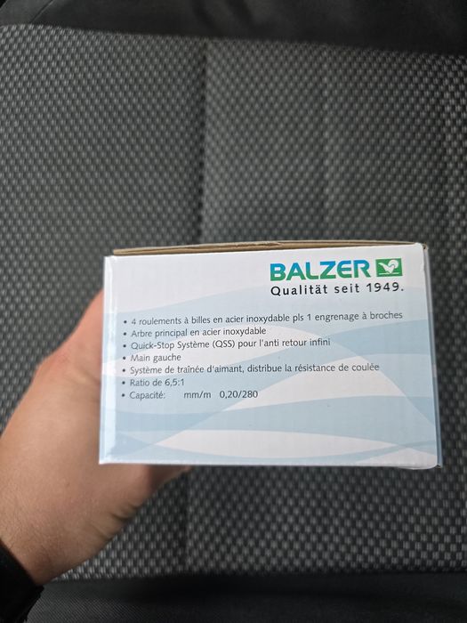Vând mulineta/multiplicator Balzer Shirasu, nou nouța, sigilata!!