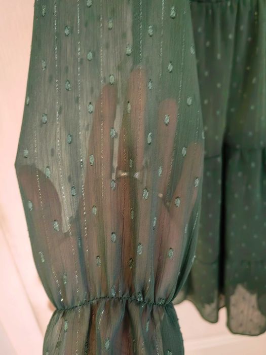 Зелена тюлена рокля