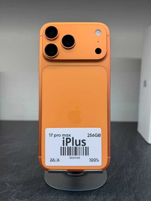 Срочно продается Iphone 17 Pro Max , 256Gb, Orange, 100%. 46-Sikl