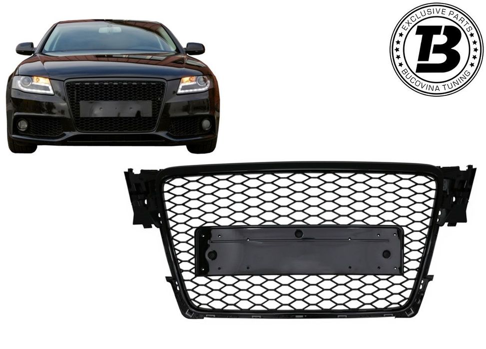 Grila compatibila cu Audi A4 B8 RS4 Design