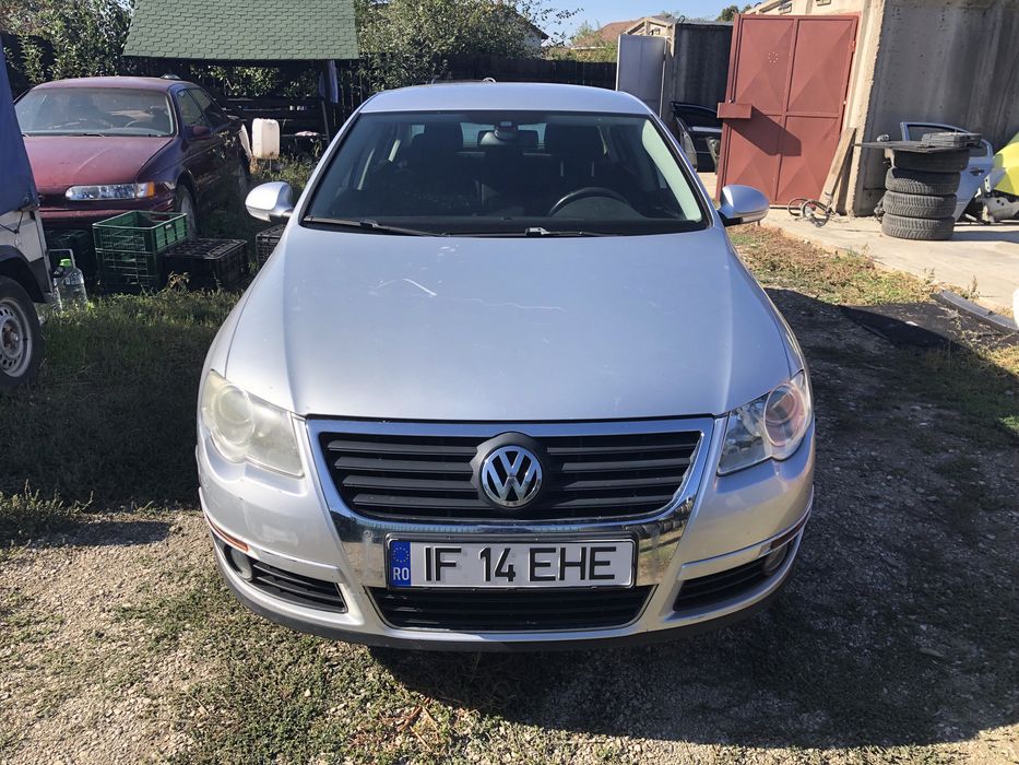 Bara fata 6 senzori de parcare Vw Passat B6 2008 argintiu LA7W GRI